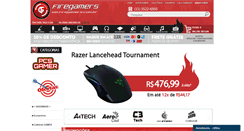 Desktop Screenshot of firegamers.com.br